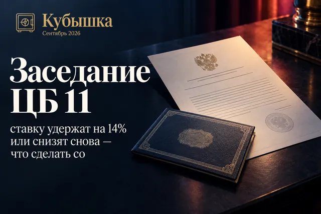 Заседание ЦБ 11 сентября: ставку удержат на 14% или снизят снова — что сделать со вкладом до этой даты