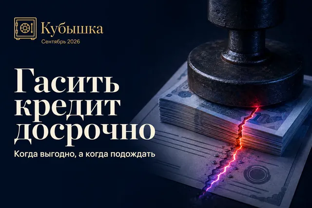 Гасить кредит досрочно в 2026-м или подождать снижения ставки: считаем на конкретных цифрах