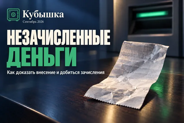 Как доказать внесение наличных, если баланс в приложении не изменился?