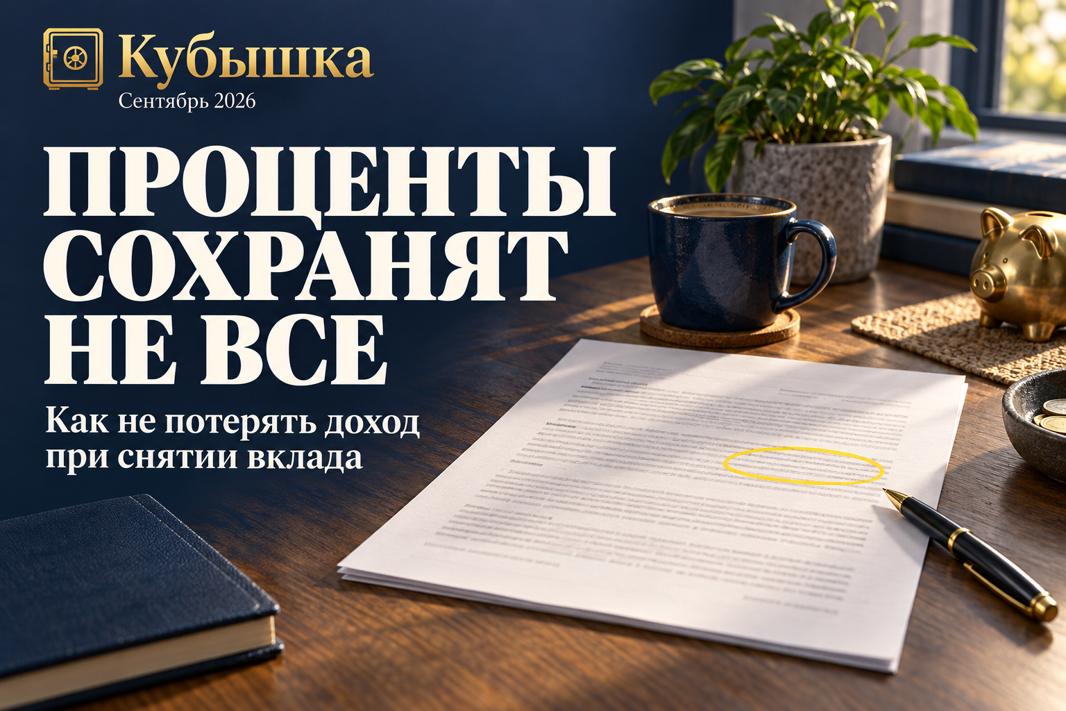 Частая ошибка при досрочном закрытии вклада: проценты сохраняют не все банки — как проверить до подписания