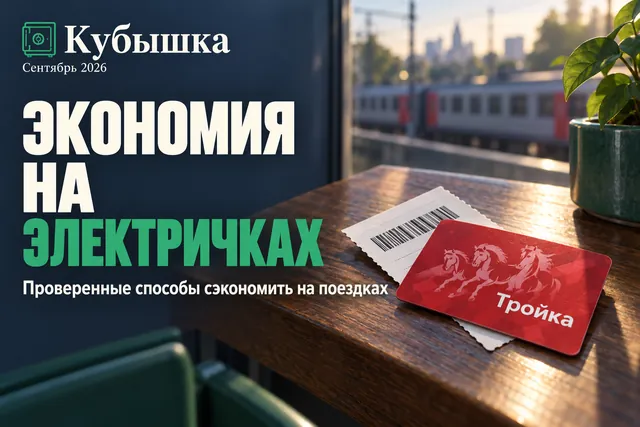 Как экономить 480 руб. в месяц на электричке простой сменой карты