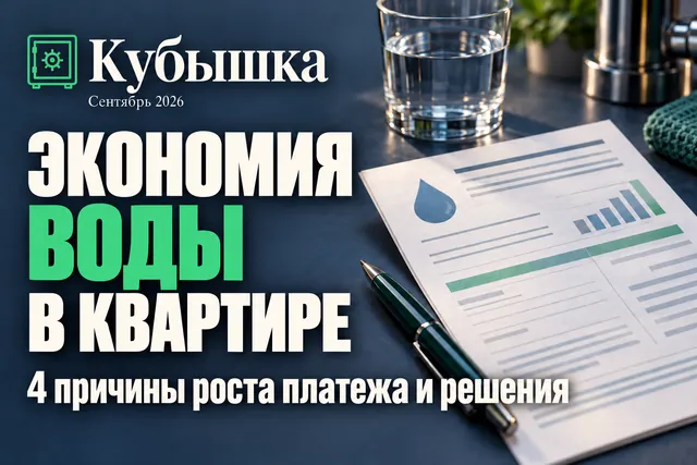 Почему счет за воду вырос, если унитаз незаметно тратит до 60 000 литров в месяц?
