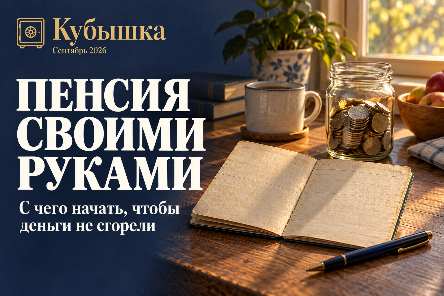 Почему «откладываю на пенсию» годами не работает — и с чего начать правильно