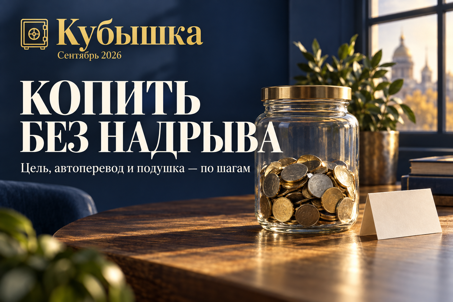 Почему «отложу, что останется» не работает — и как копить без надрыва