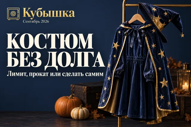Как не потратить лишнего на детский костюм к Хэллоуину