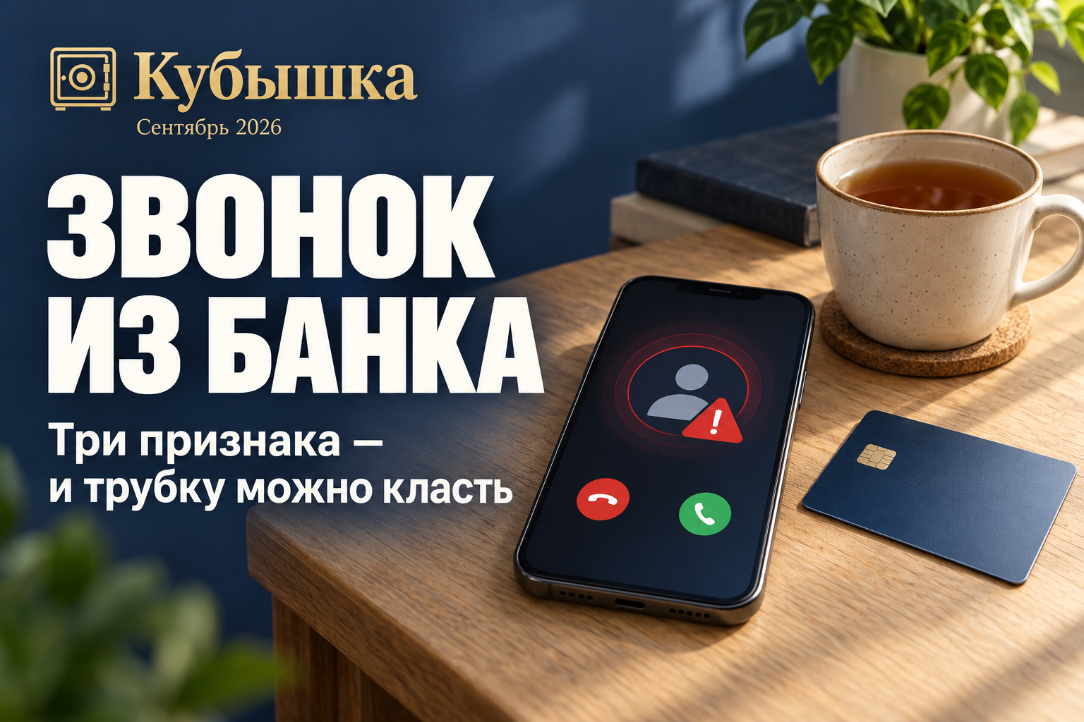 Звонят «из банка»: как за минуту отличить мошенника и не потерять деньги