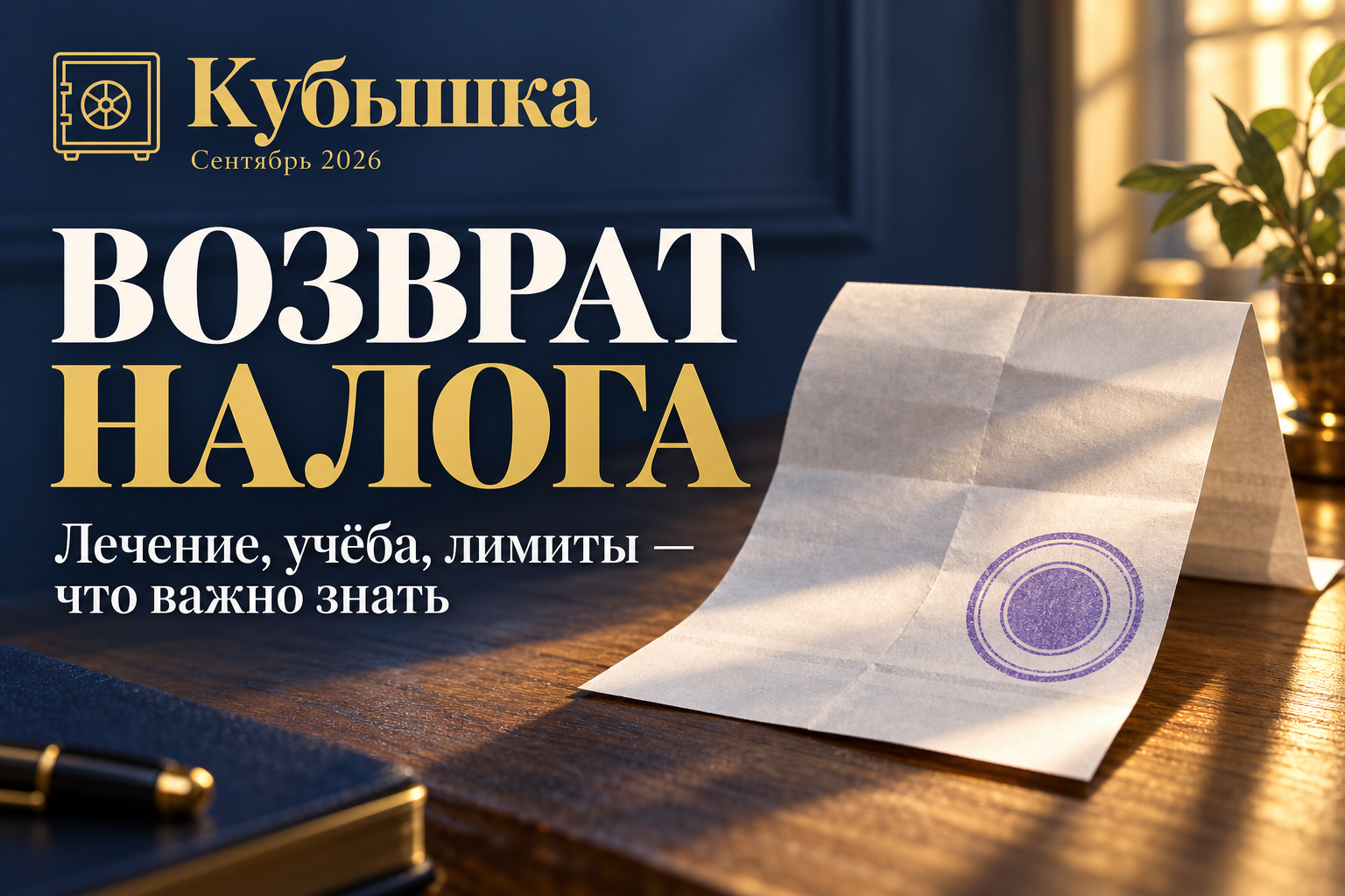 Вычет за лечение и обучение: как вернуть налог и не потерять деньги на лимитах