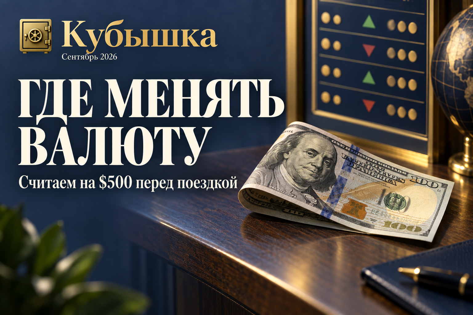 Почему в аэропорту менять валюту дороже — и где курс выгоднее: считаем на $500