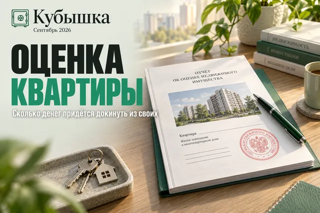 Откуда взять разницу, если банк считает кредит от меньшей оценки?
