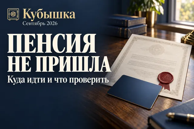 Пенсия назначена, а денег нет: пошаговый план, куда идти и что проверять