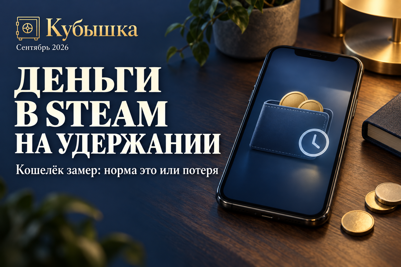 Почему деньги в Steam висят «на удержании» после продажи предмета и что с этим делать