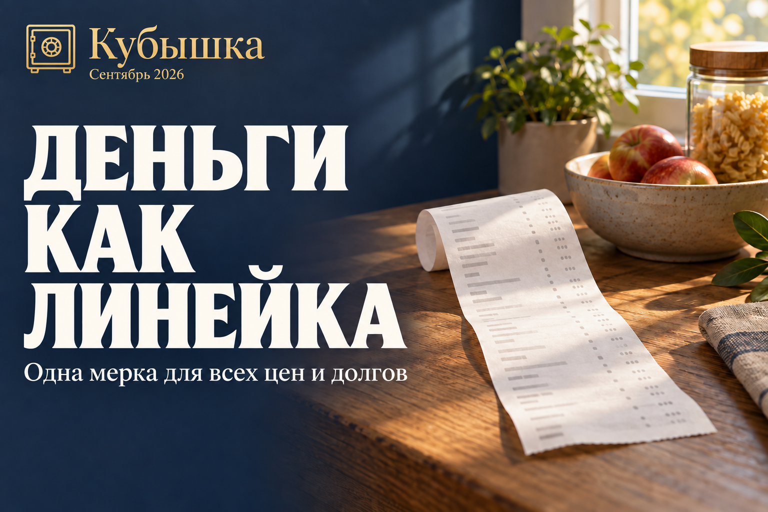 Почему без денежной «линейки» не понять, дорого или дёшево — и как это работает в бюджете семьи