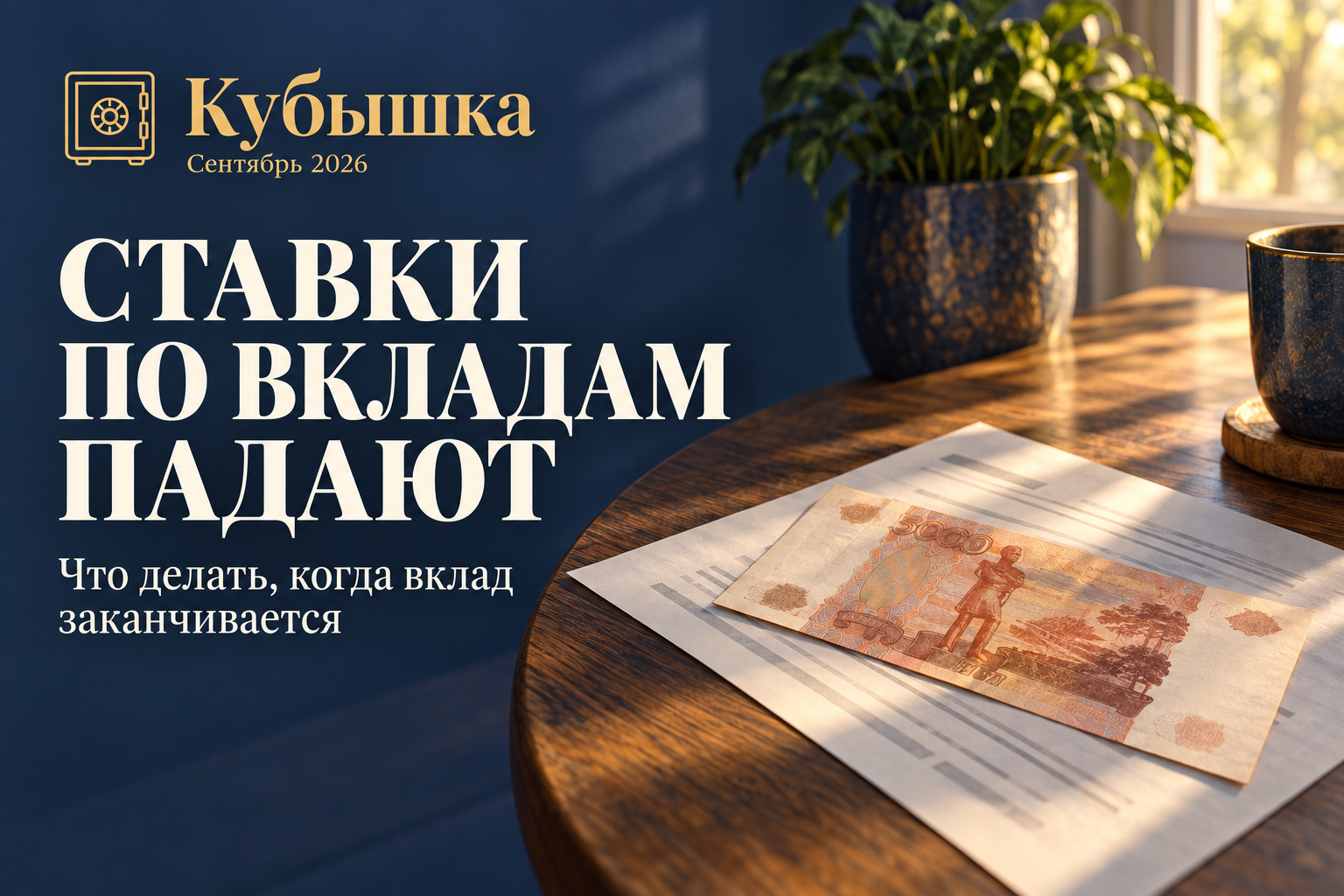 Почему проценты по вкладам стали ниже — и что делать, когда старый вклад заканчивается