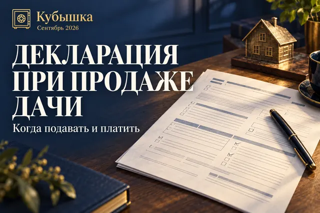 Продали дачу раньше 5 лет: когда подавать декларацию и что будет, если опоздать
