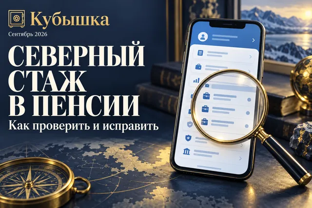 Работали на Севере, а пенсию считали без стажа: как проверить и исправить