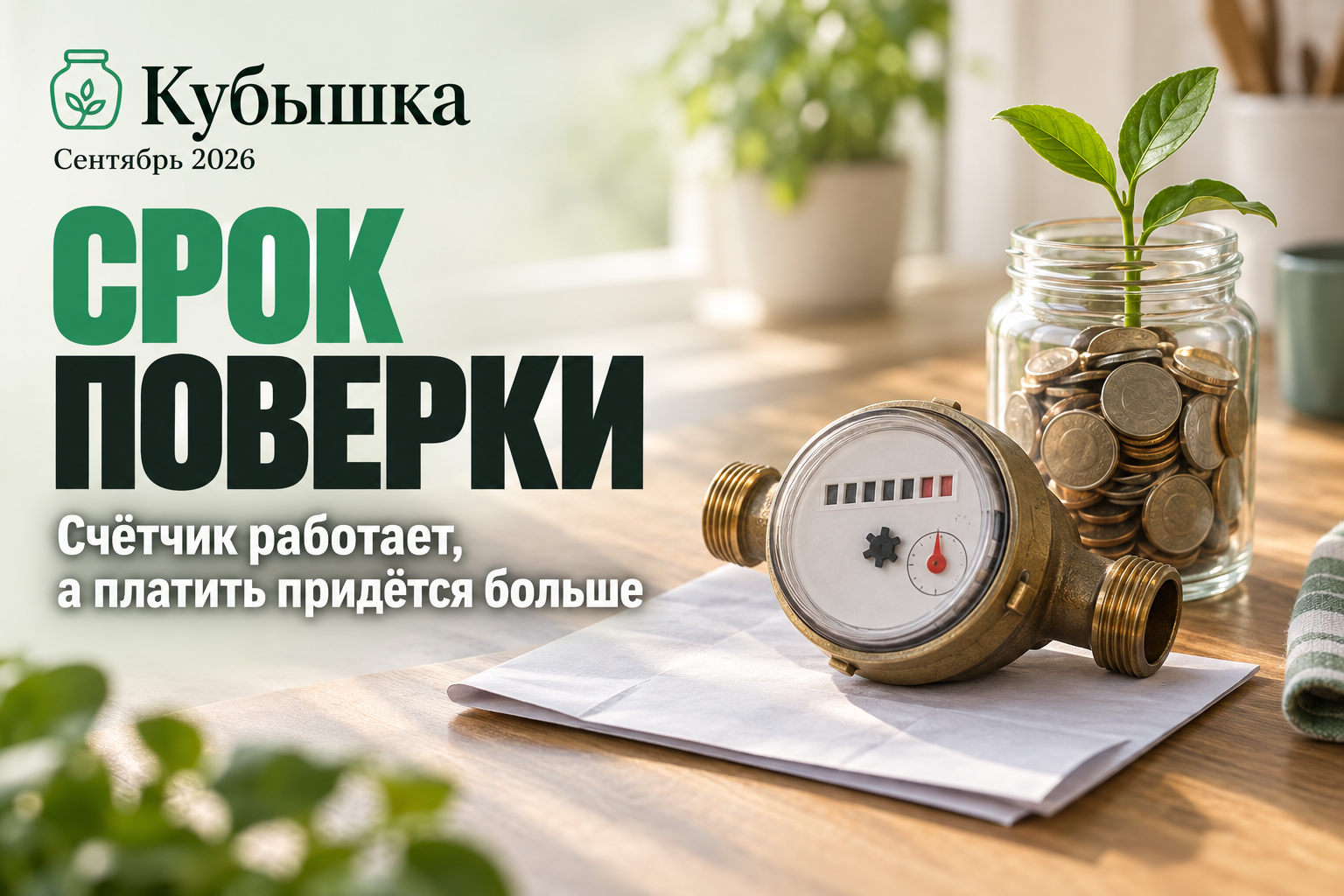 Счётчик воды исправен, а платёж вырос: как проверить срок поверки и начисления в квитанции