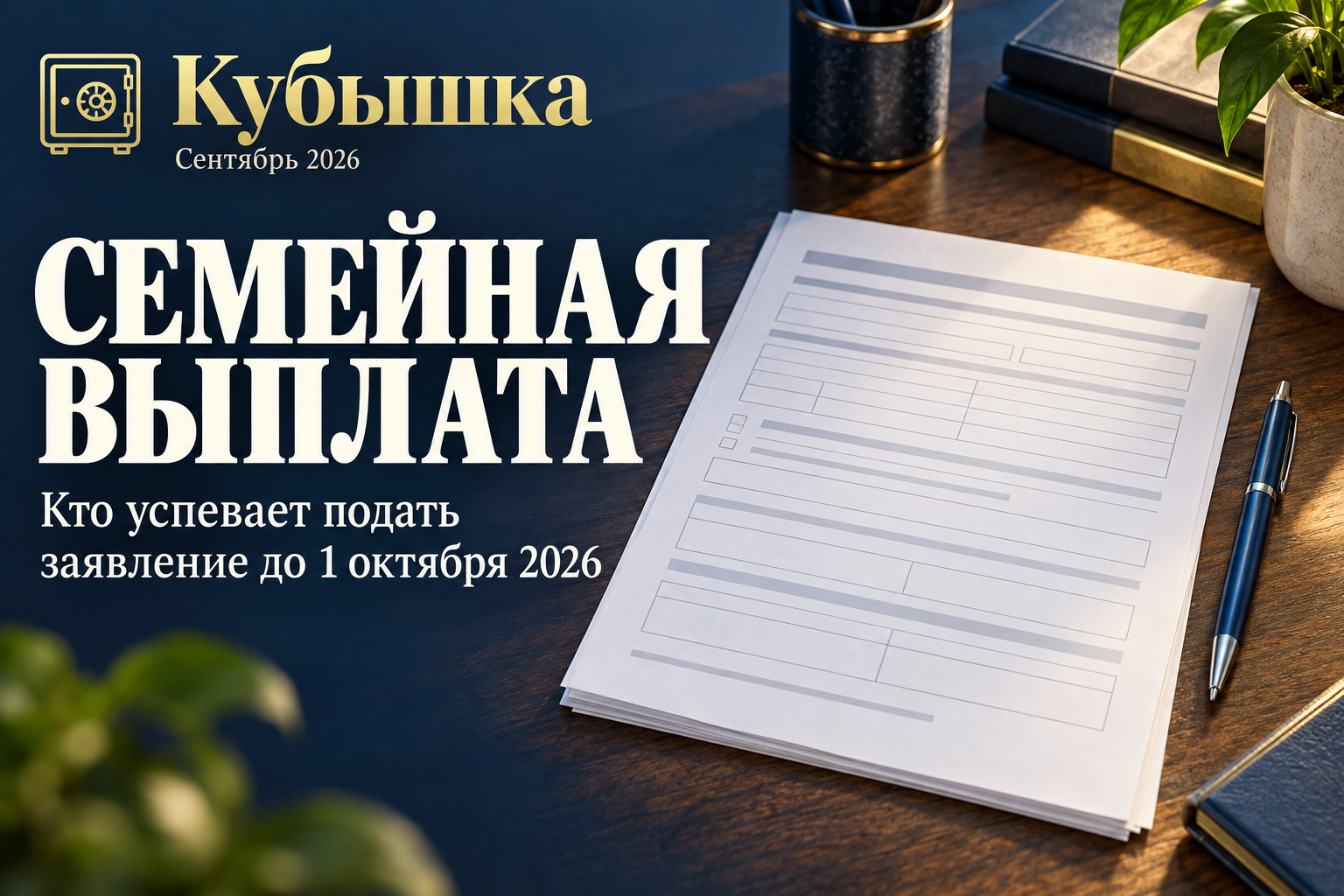 Семейная выплата за 2025 год: как вернуть часть НДФЛ, если в семье двое детей — и почему важно успеть до 1 октября 2026