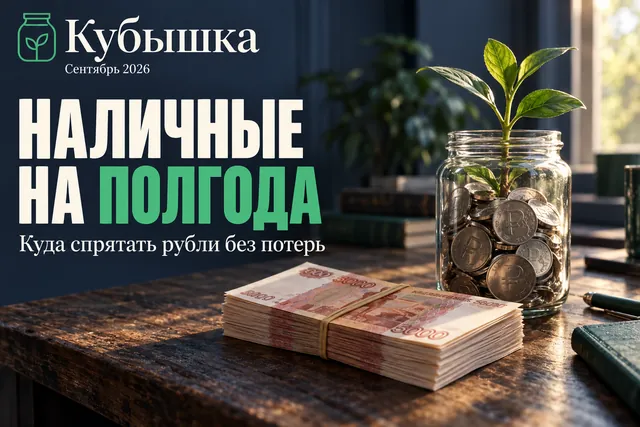 Наличные рубли на полгода: где держать, чтобы не потерять и не прогадать
