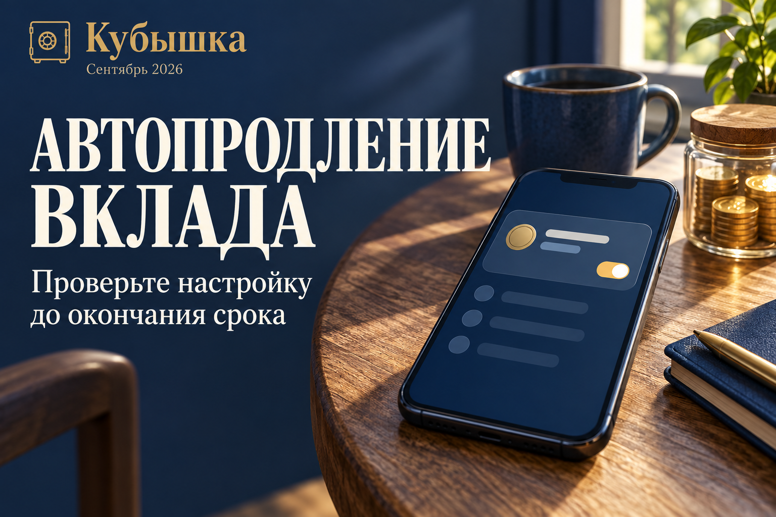 Почему после автопродления вклада ставка падает и как отключить это в приложении