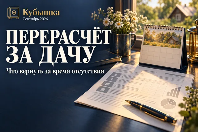 Как вернуть часть платы за ЖКУ, если жильцов не было дома более 5 полных календарных дней подряд?