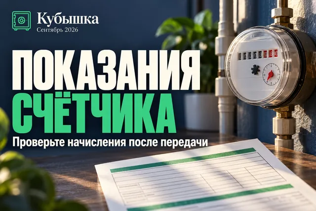 Почему после передачи показаний сумма в квитанции может не измениться