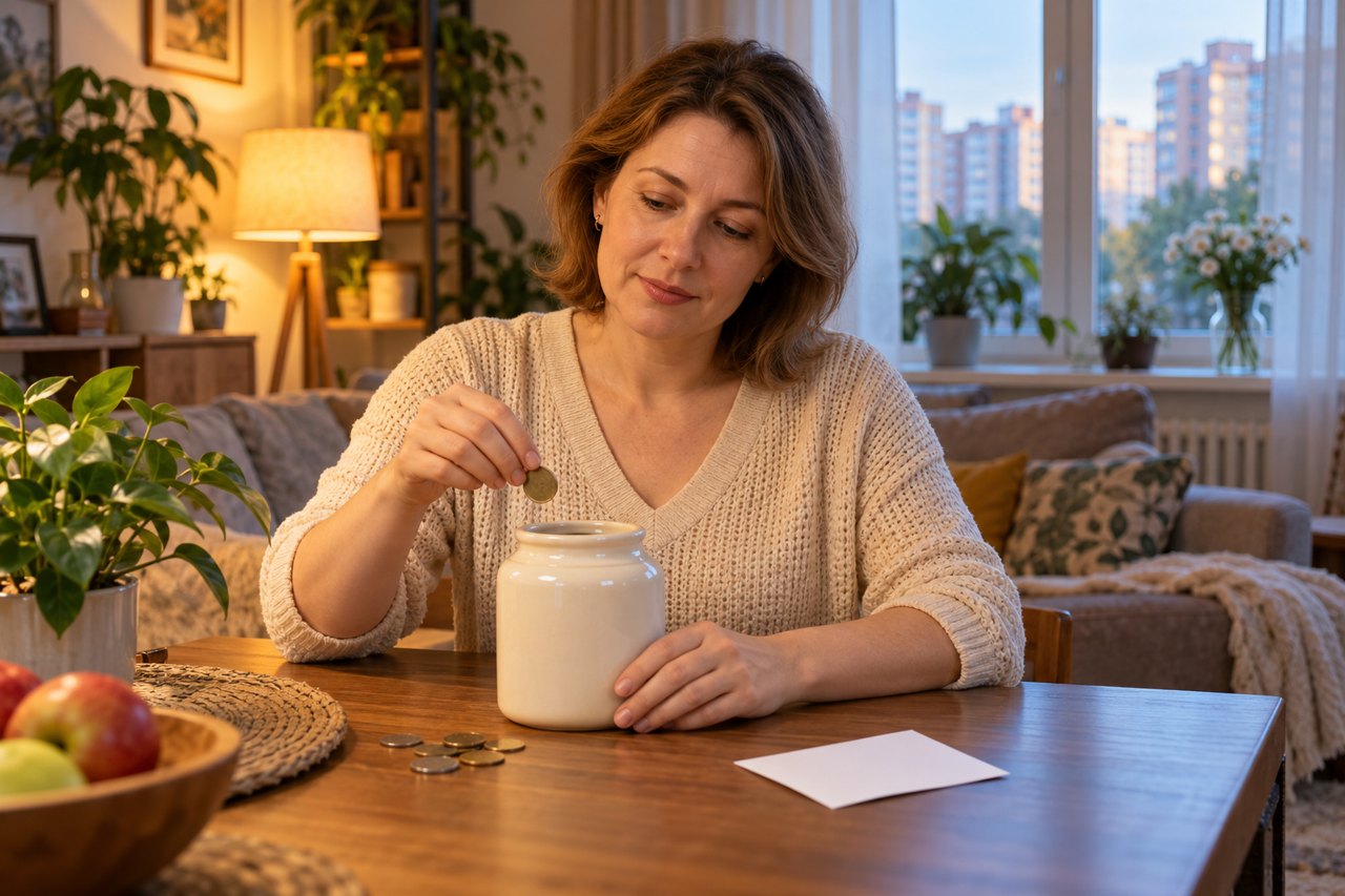 Хозяин дома обдумывает семейные расходы