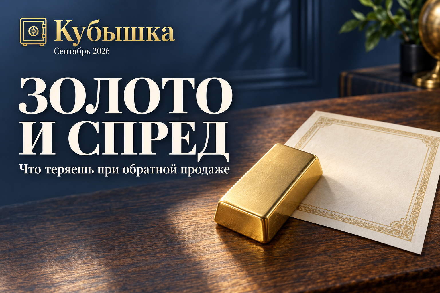 Частая ошибка при покупке золотого слитка: банк выкупит его по другой цене — и что с этим делать