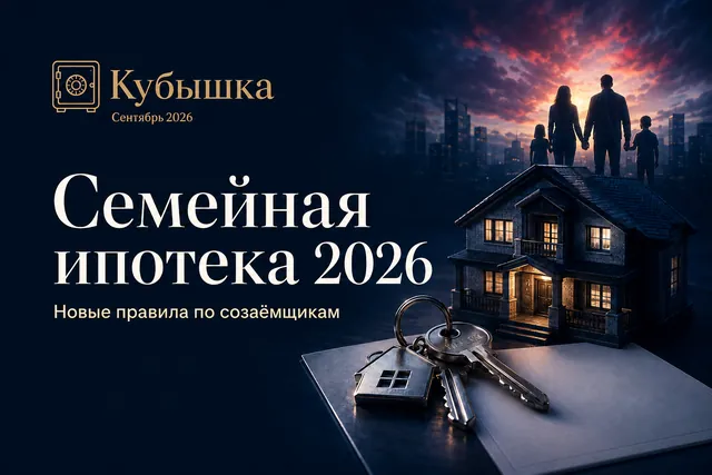 «Одна семья — один кредит»: с 1 февраля 2026 в семейной ипотеке созаёмщиками обязаны стать оба супруга