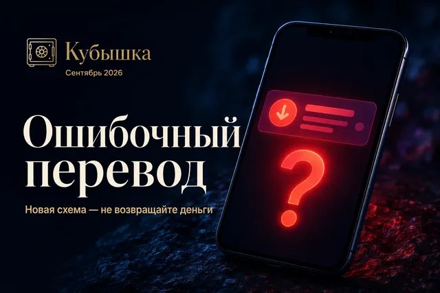 «Вам перевели деньги по ошибке» — верните их. Стоп: это новая уловка мошенников