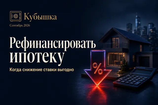 Рефинансировать ипотеку в 2026-м: когда снижение ставки ЦБ реально экономит деньги, а когда всё съедят комиссии